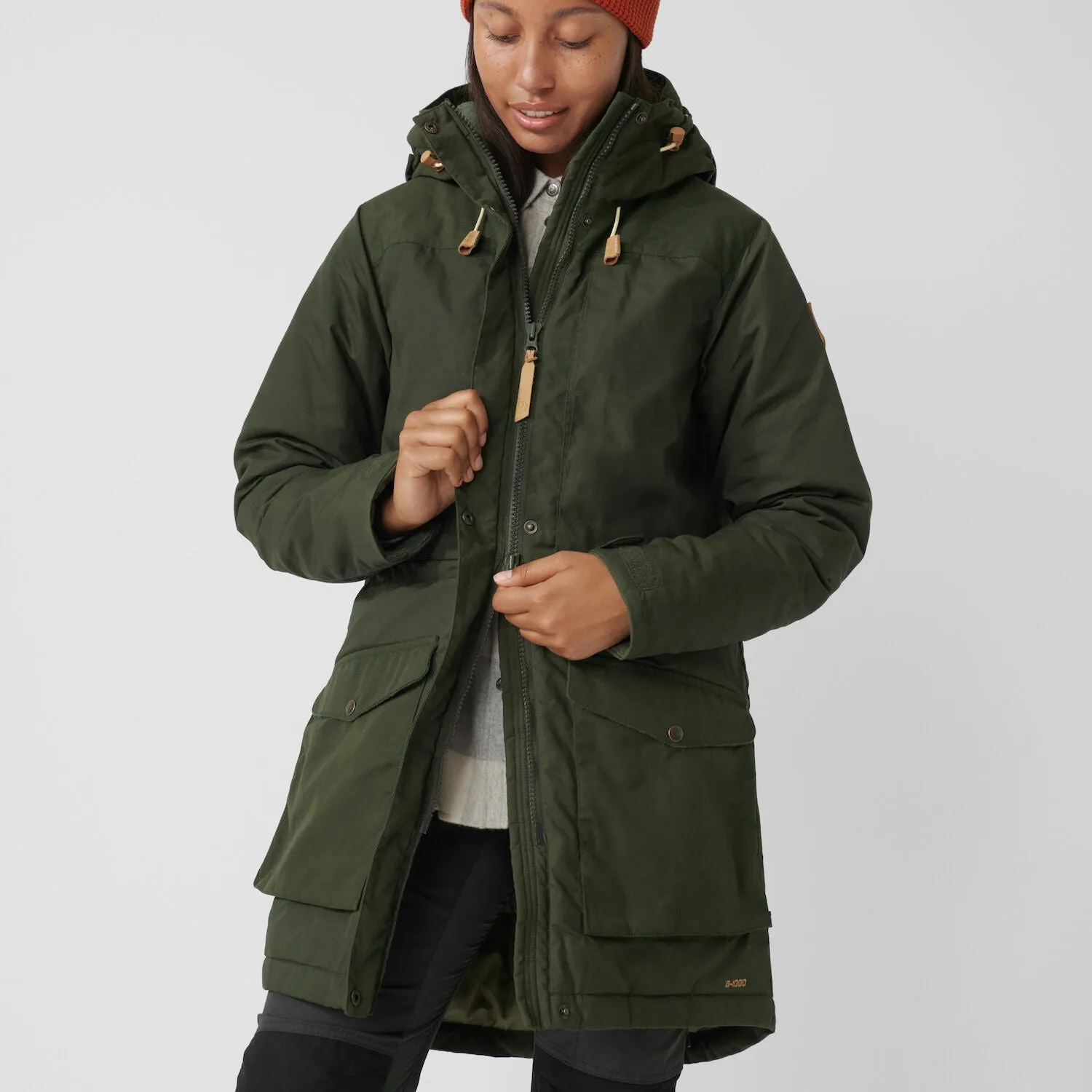 Singi Wool Padded Parka Mujer