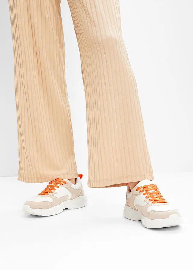 Sneakers bajos Naranja-beige