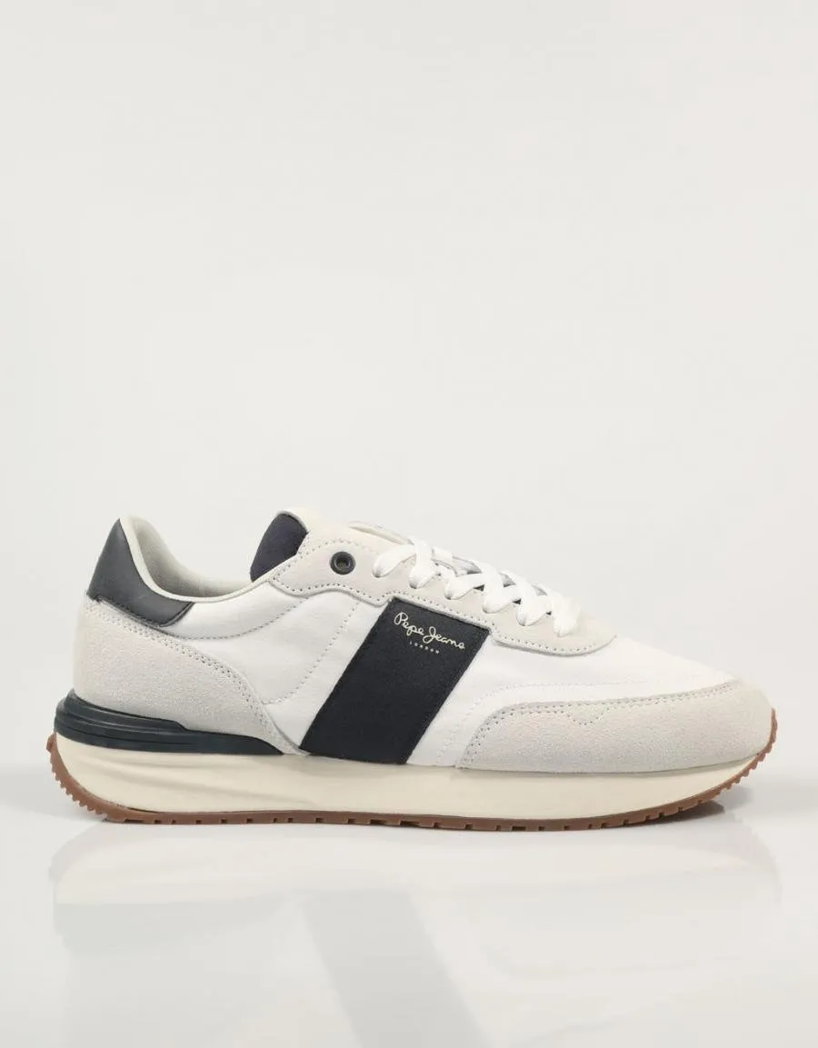  sneakers PEPE JEANS Buster Tape - Pms60006 en White 84686