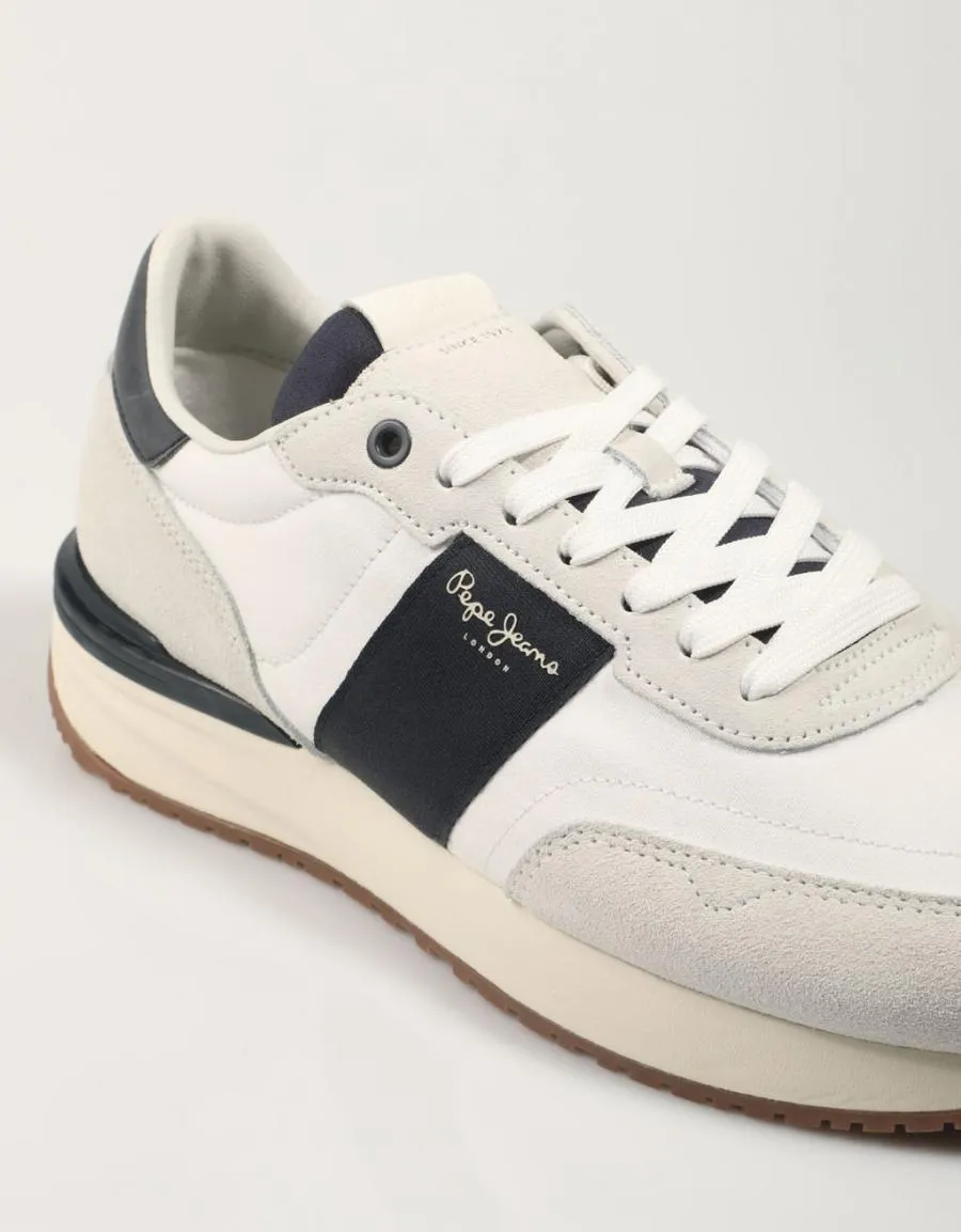  sneakers PEPE JEANS Buster Tape - Pms60006 en White 84686