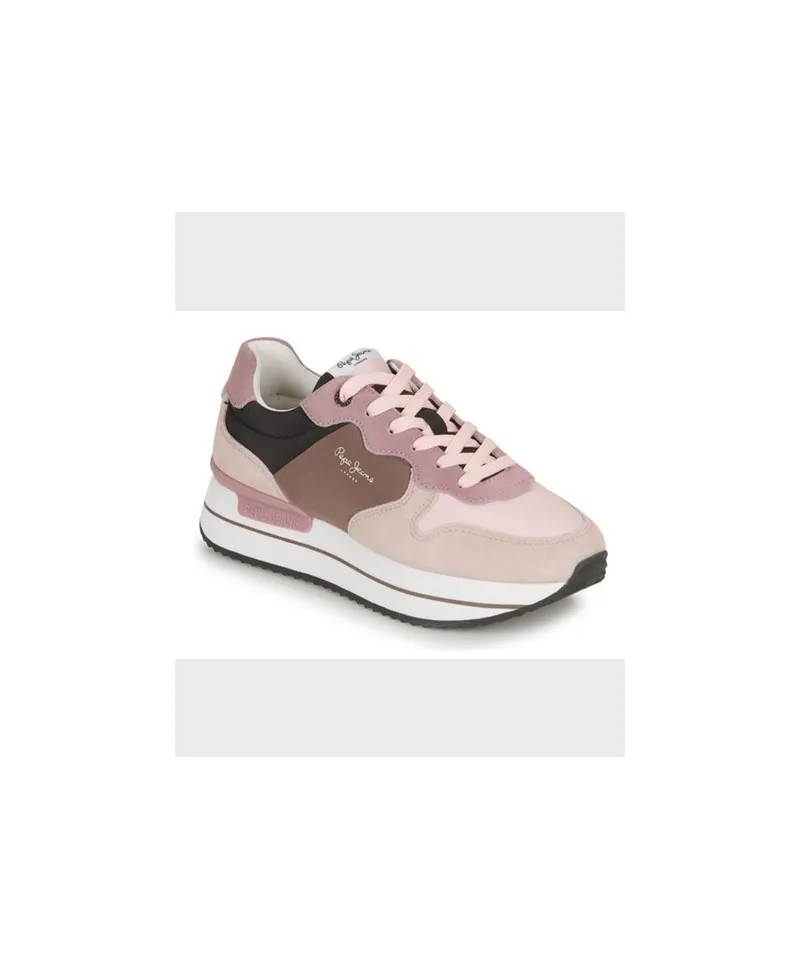 Sneakers PEPE JEANS Rusper Queen Rosa Mujer