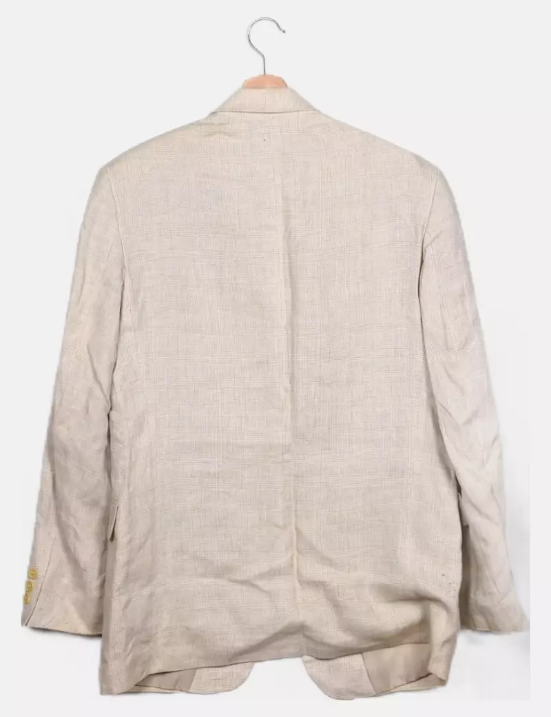 Springfield Blazer beige estampado