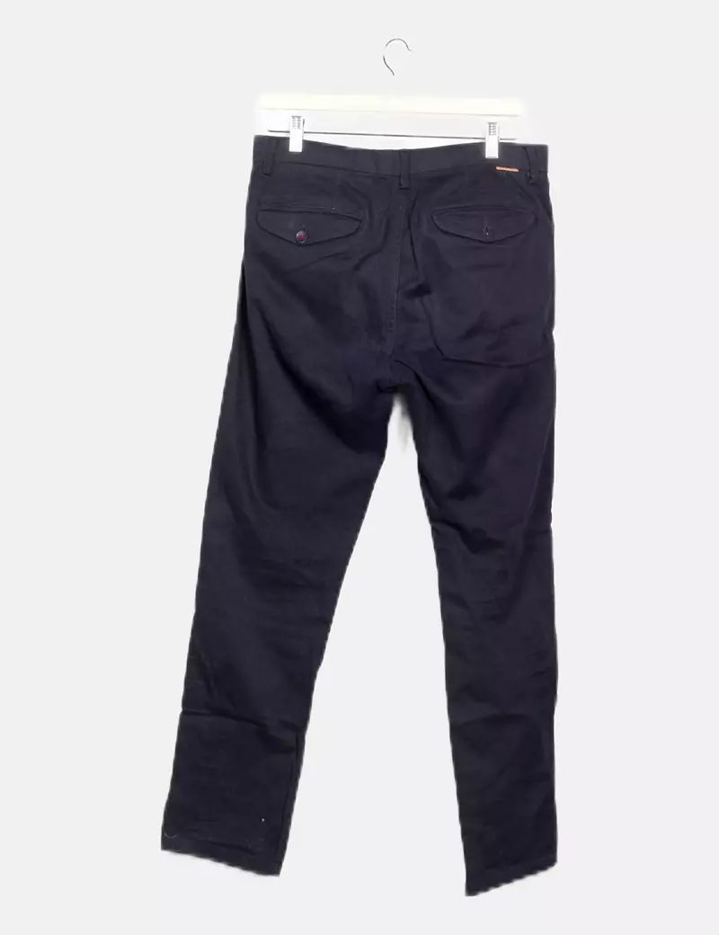 Springfield Pantalón azul básico