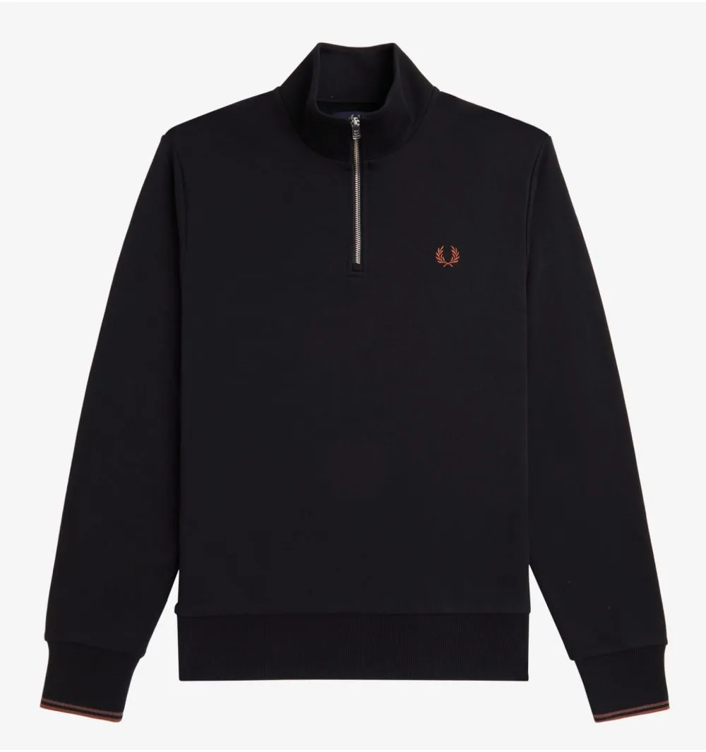 Sudadera Fred Perry con media cremallera