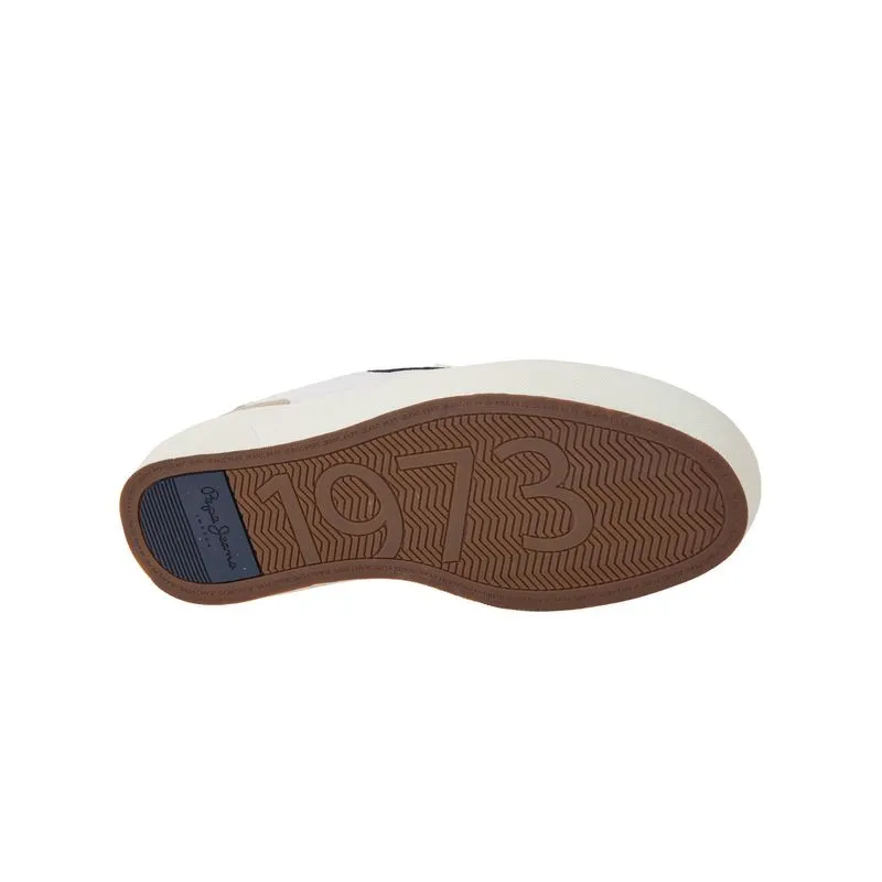 Tenis Pepe Jeans Hombre Yogi Street 3.0 Blanco - Café