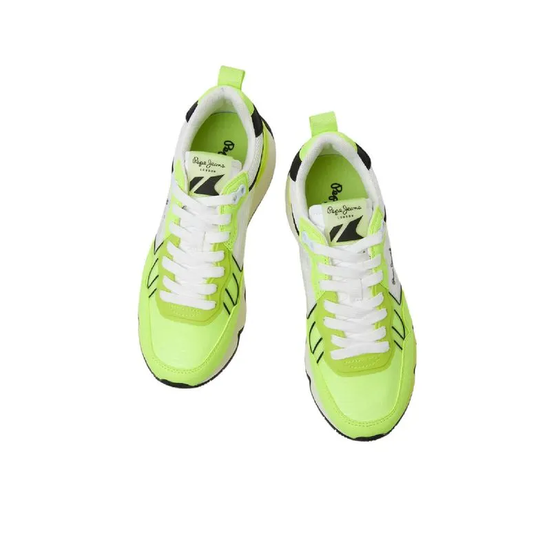 Tenis Pepe Jeans Mujer Brit Pro Neon W Amarillo