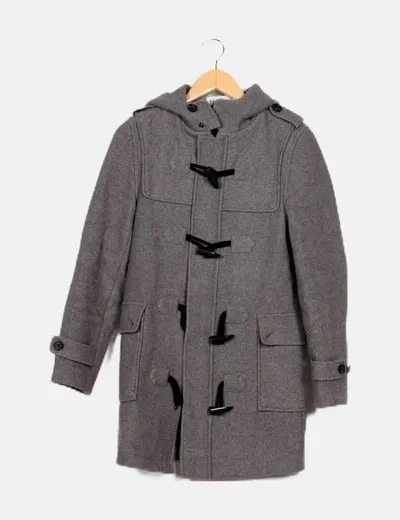 TOPMAN Trenca gris básica