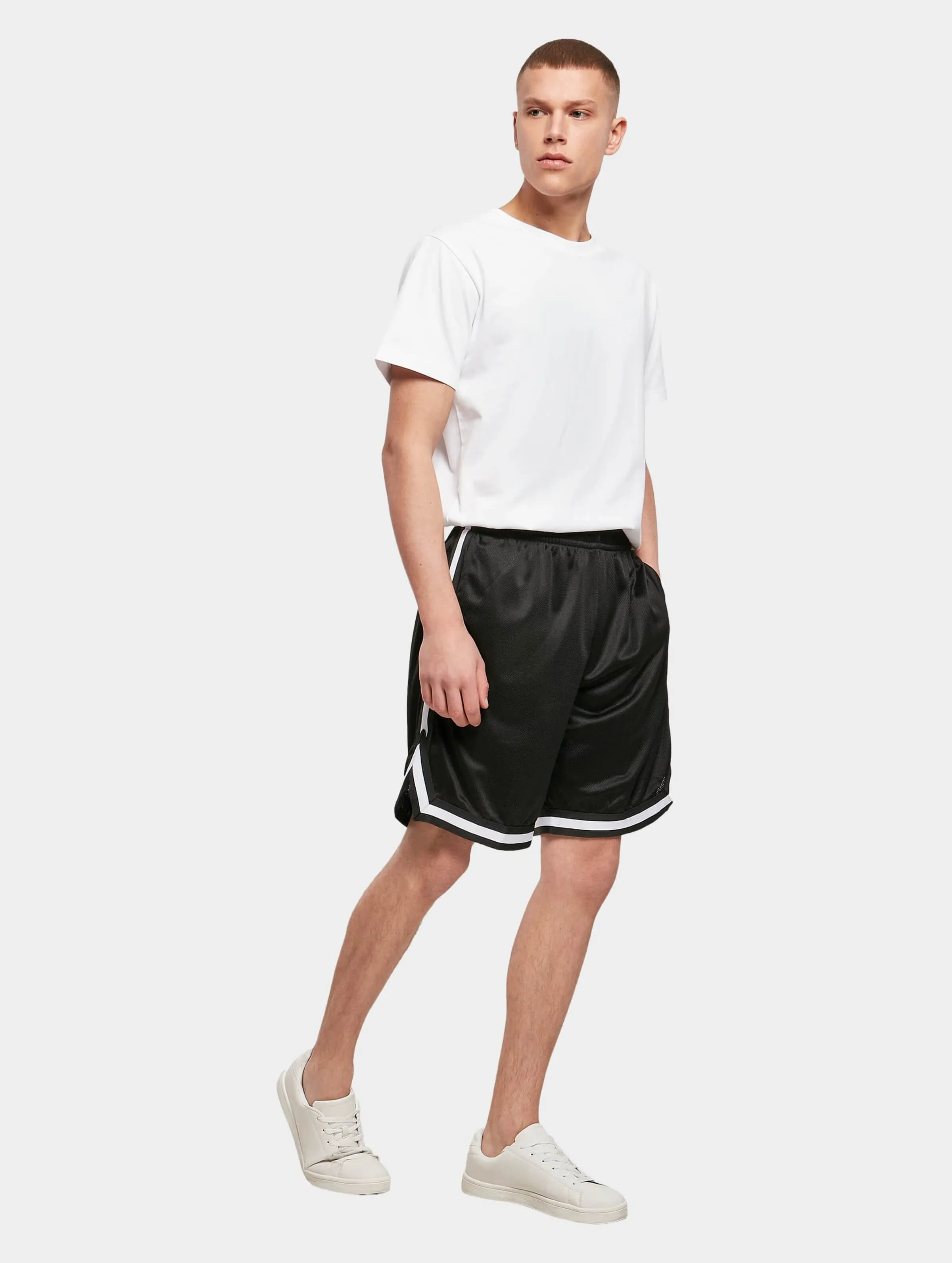 Two-tone Mesh Shorts