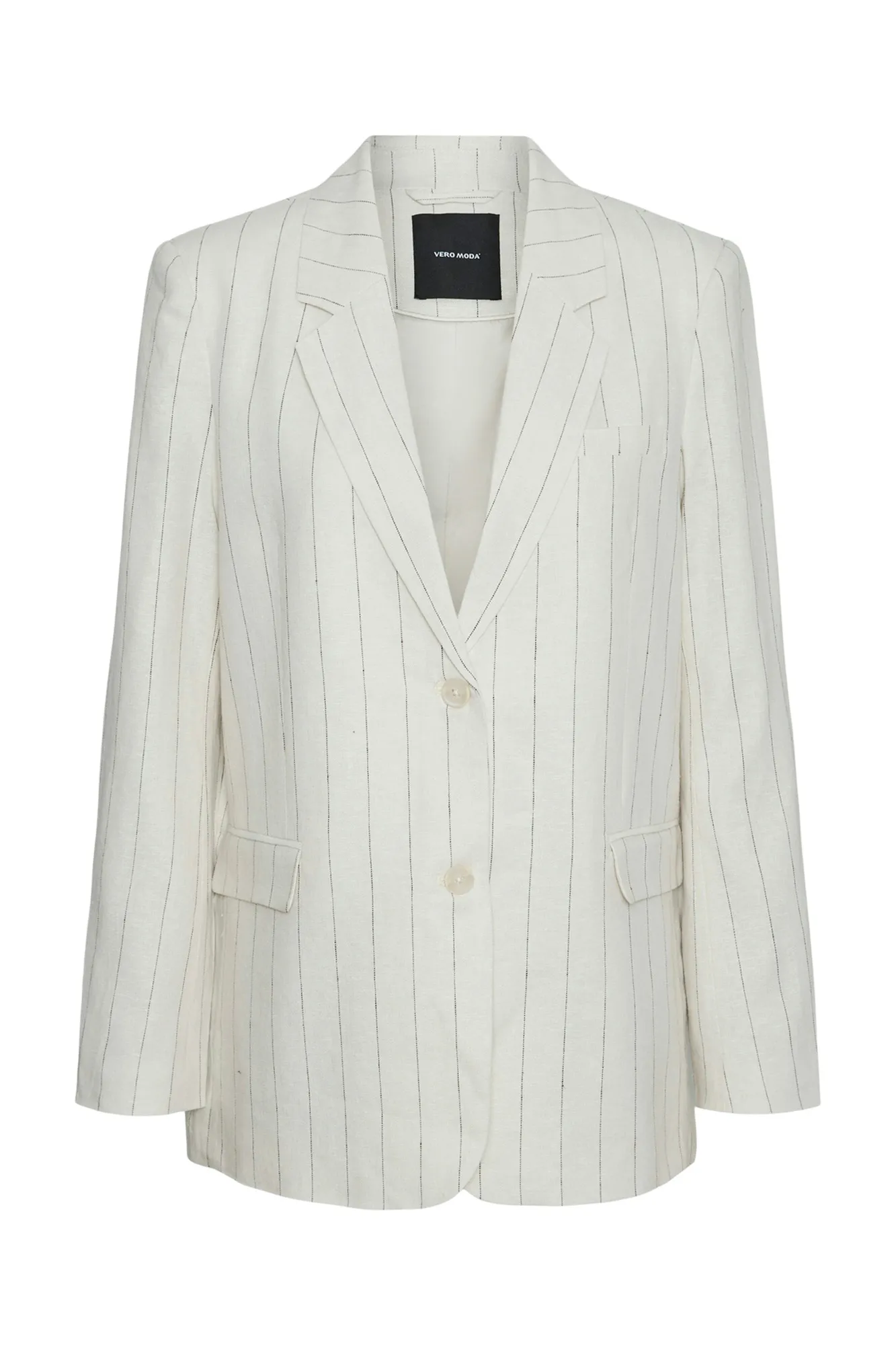 Vero Moda Blazer de lino fittin holgado