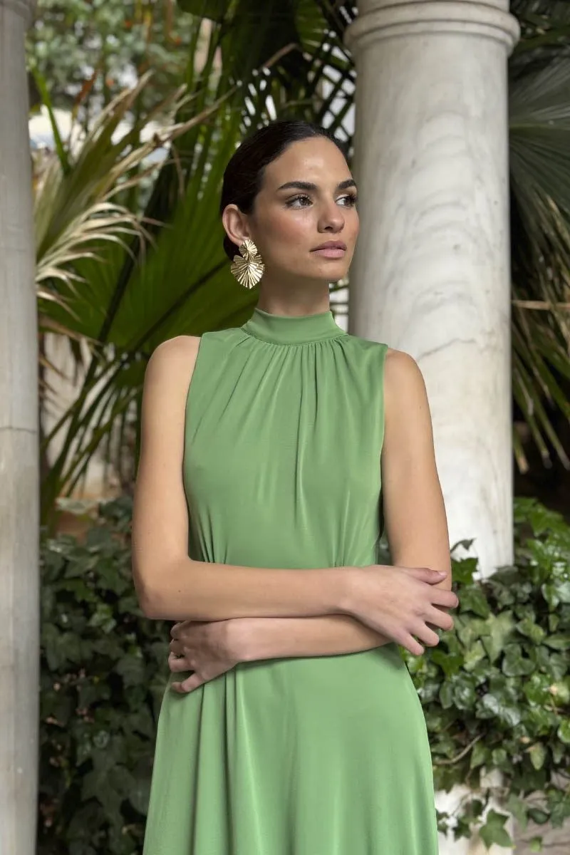 Vestido musgo Verde