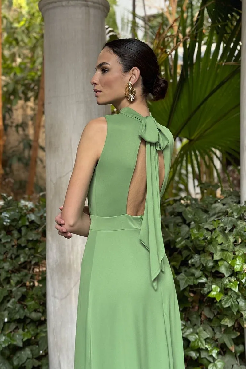 Vestido musgo Verde