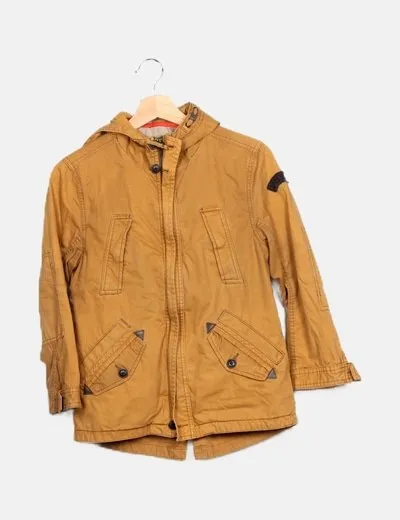 Zara Parka camel